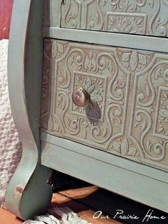 Way To Co Painted Wallpaper On Dresser Excellent Cover Up