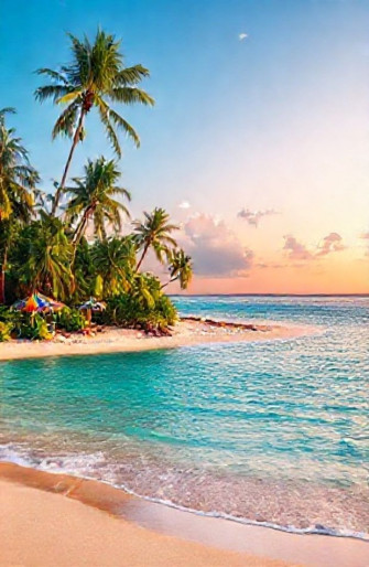 Tropical Island Wallpaper Screensavers