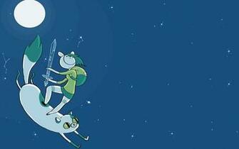 Adventure Time Wallpaper With Finn And