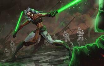 Star Wars Jedi Ahsoka Tano Darth Vader Clone Wallpaper