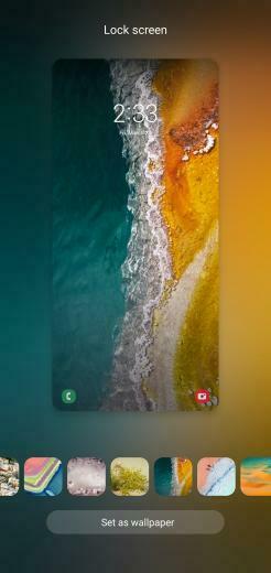 So There Is Bundled Wallpaper On Samsung S Stock