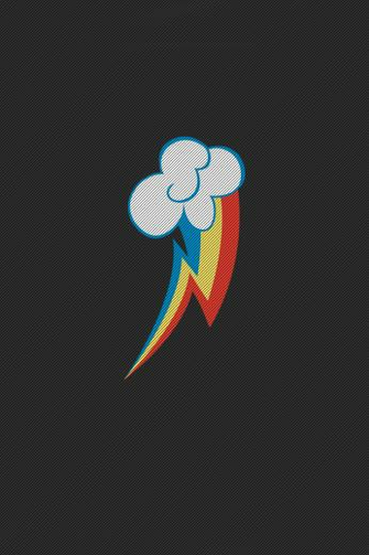 Rainbow Dash iPhone Wp By Gandodepth
