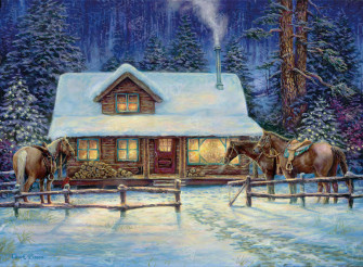 Cowboy Christmas Wallpaper
