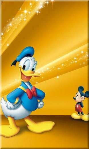 Disney Cell Phone Wallpaper On Duck And Mouse Mobile