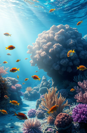 Fish Swimming Live Wallpaper