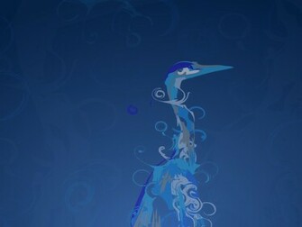 Ubuntu Hardy Haron Blue Theme Wallpaper