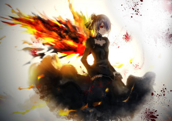 Fire Anime Wallpaper
