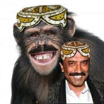 President Of Pakistan With His Brother Funny Wallpaper