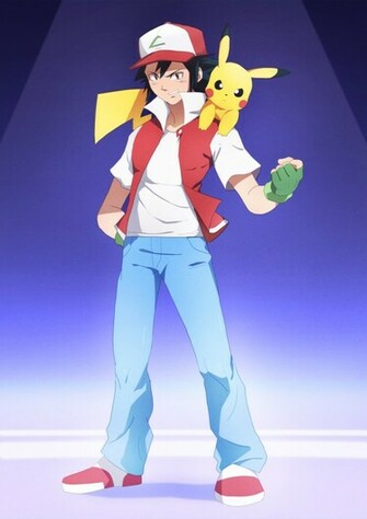 Pokemon Pikachu And Ash Wallpaper Commission By