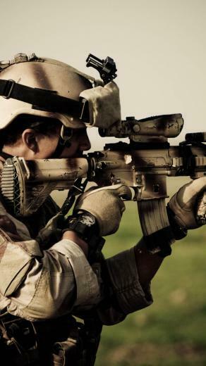 Wallpaper Hk416 Soldier Heckler Koch Norwegian Army Assault