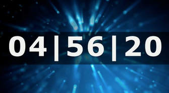 Countdown Background Ball Drop Worship