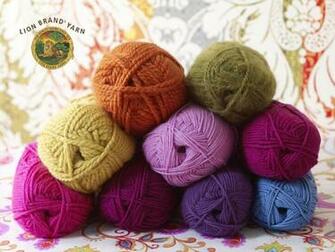 Colorful Yarn Bright Colors Wallpaper