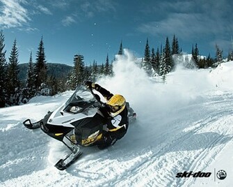 Ski Doo Snowmobile Wallpaper
