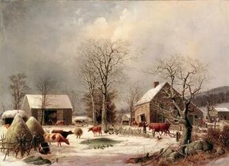 The Farmyard And Barns