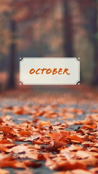 October Fall Wallpaper