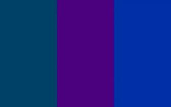 Indigo Dye Web International Klein Blue Three Color Background