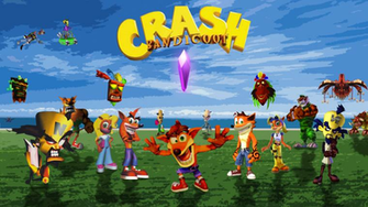 Crash Bandicoot Background