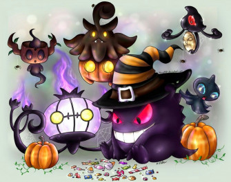 Pokemon Halloween Wallpaper