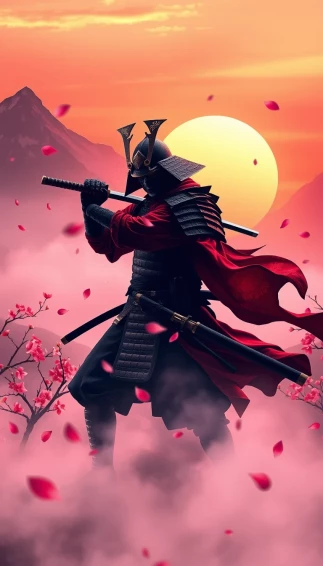 Samurai Phone Wallpaper