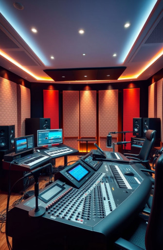 Music Recording Studio HD Wallpaper
