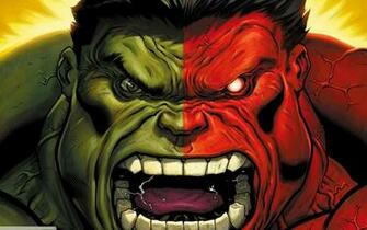 Green Hulk Comic Character Comics Marvel Red Wallpaper