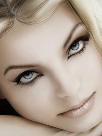 Vector Most Beautiful Face iPad iPhone HD Wallpaper