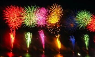 Happy New Year Wallpaper Fireworks