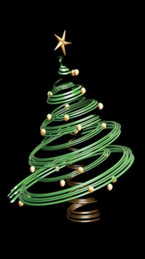 HD Com Christmas 3d iPhone Wallpaper