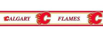 Wallcovering Tx Rbp Flam Calgary Flames Peel And Stick Wallpaper