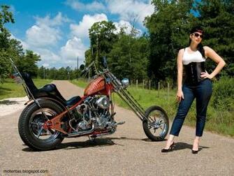Harley Davidson Motos Mujeres Wallpaper Chopper 2b 5bmoteritas
