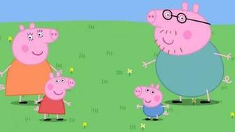Peppa Pig Cake Desktop Wallpaper
