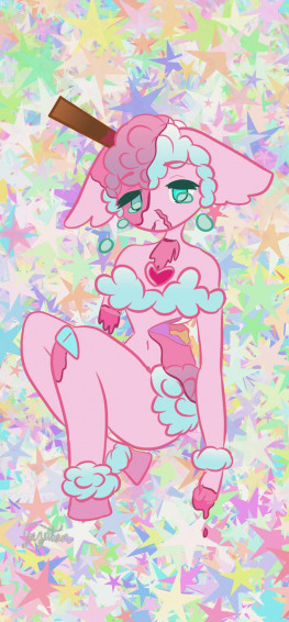 Broken Woman Pastel Gore Artwork Wallpaper