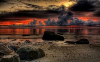 Dramatic Breathtaking Sunset Wallpaper
