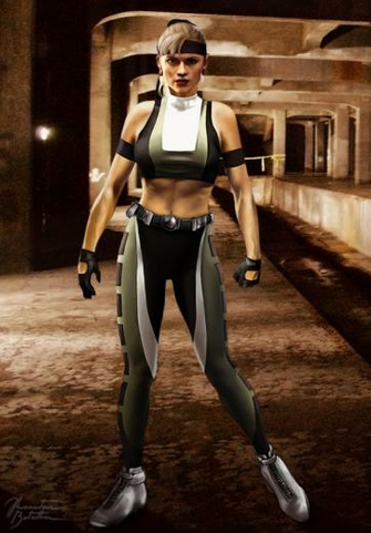 Pre Mortal Kombat Sonya Blade By Jhonatasbatalha