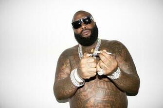 Rick Ross Smoking HD Rap Wallpaper