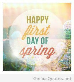Happy First Day Of Spring