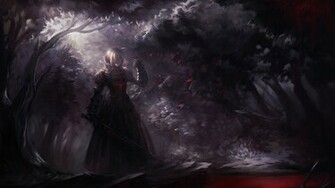 Gothic Anime Wallpaper Which Is Under The