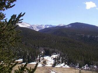 Mt Evans Scenic Byway In Colorado