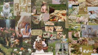 Enchanting Cottagecore Aesthetic Background Wallpaper