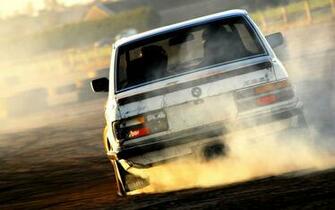 Bmw Smoke Drift Tuning Wallpaper