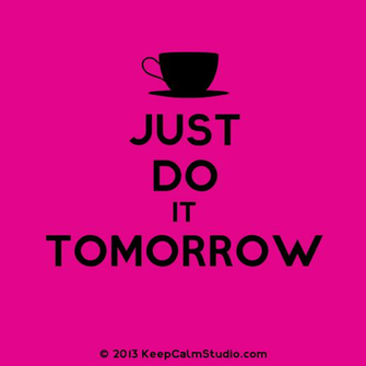 Just Do It Tomorrow Nike Cover
