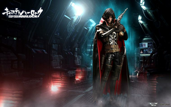 Space Pirate Captain Harlock HD Wallpaper Background Image