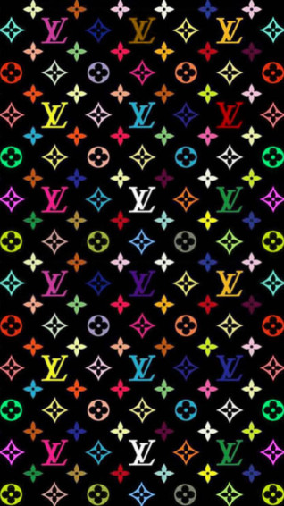 Colorful Louis Vuitton Phone Wallpaper