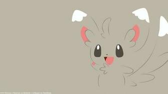 Minccino Minimal Pokemon Generation V HD Wallpaper