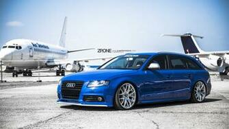 Car Airplanes Tuning Audi A4 Avant Wallpaper HD