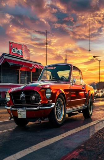 Classic Ford Mustang Wallpaper