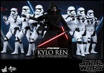 Hot Toys The Force Awakens Kylo Ren And Stormtrooper Action Figures