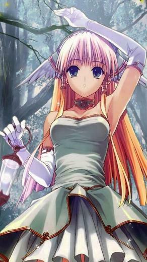 Mori Anime Girl iPhone Wallpaper Background And Themes