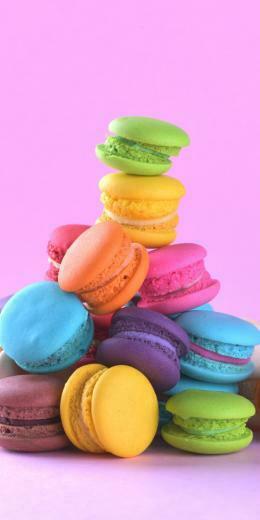 Macarons Wallpaper Top Background