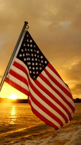 Cool American Flag iPhone Wallpaper